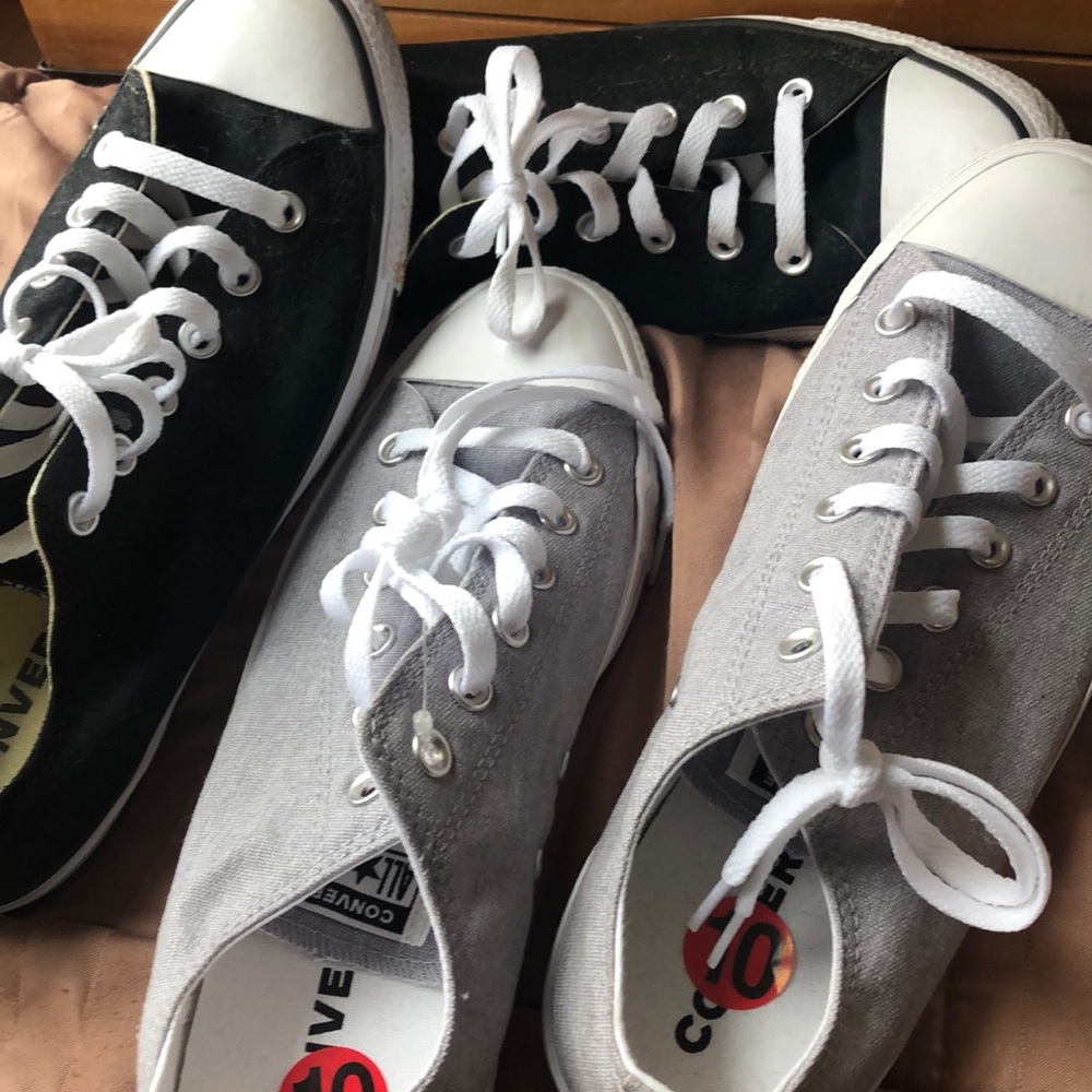 Two pair of converse